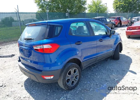 2019 Ford Ecosport S from USA, damaged, VIN MAJ3S2FEXKC268180
